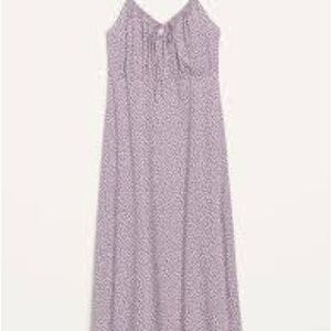Cami Purple Floral Maxi Dress